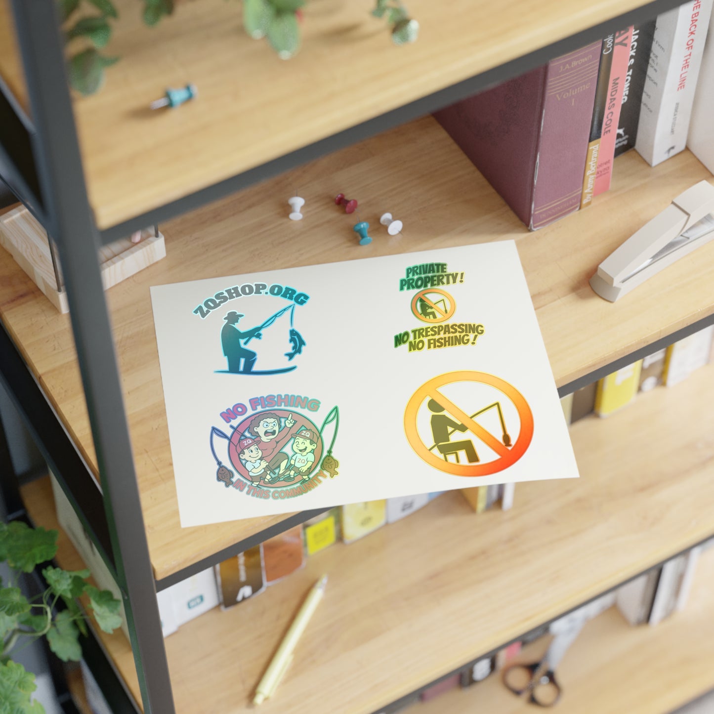 ZQFISHING- STICKER PACK