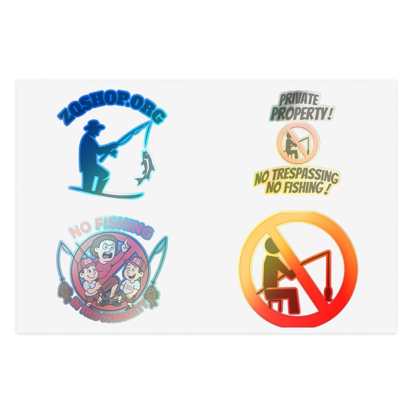 ZQFISHING- STICKER PACK