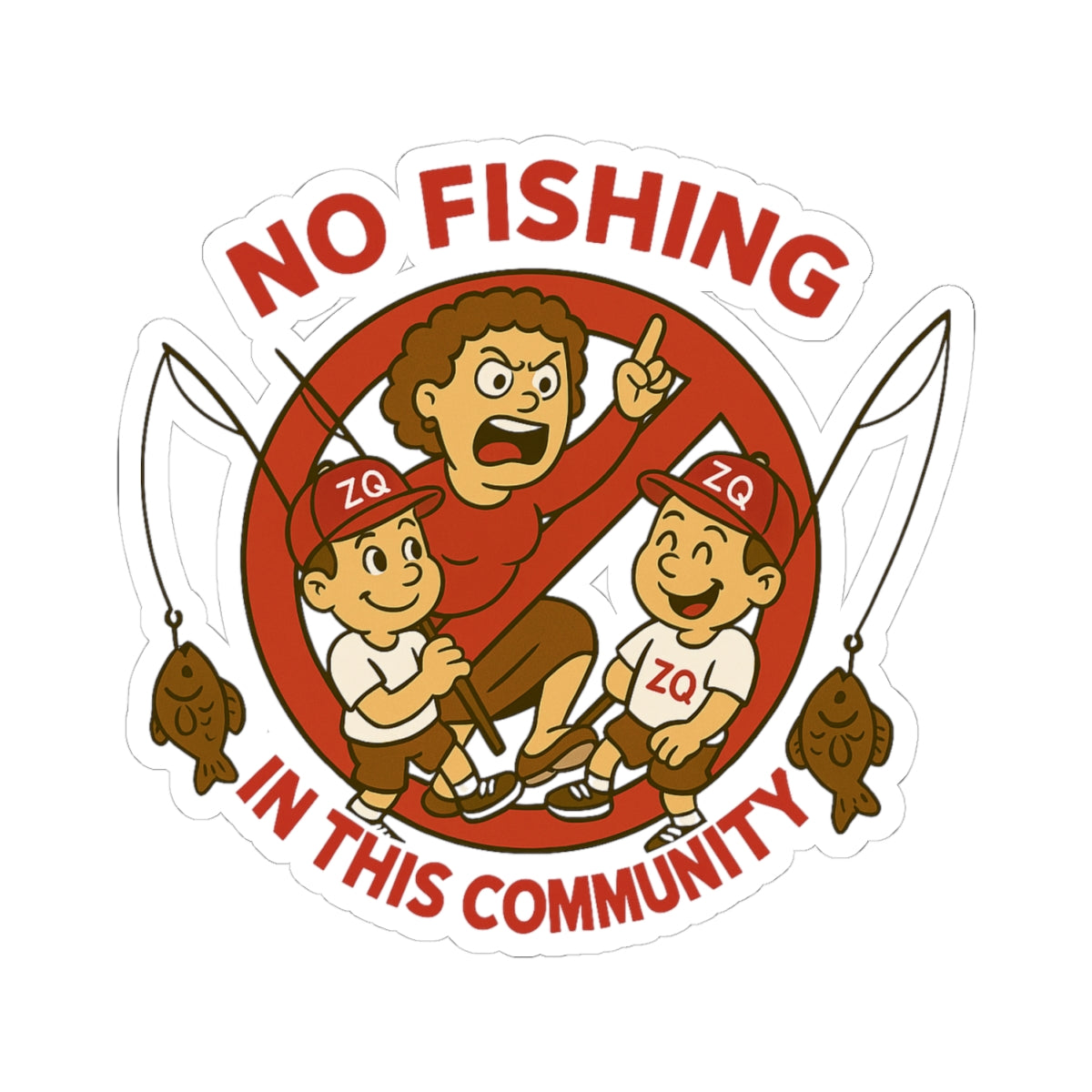 ZQFISHING- STICKER